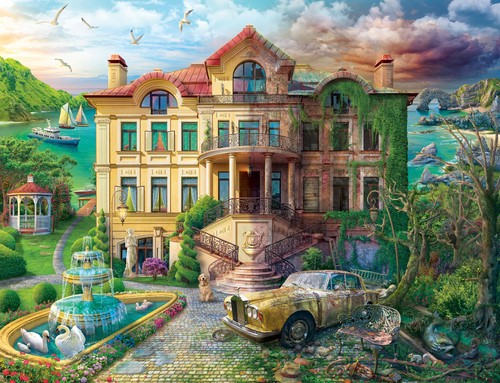 Puzzle 2000 pièces - puzzle,