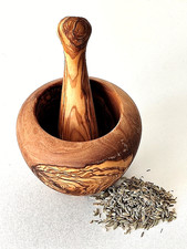 Mortier et Pilon en Bois