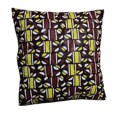 Housses de Coussins matelassées aux motifs africains