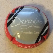 Capsule de champagne DAVERDON S. (10. contour rouge)