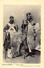 Algérie - Touaregs - Types targui - Cliché Gouvernement Général