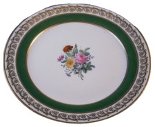 Assiette florale porcelaine - en,