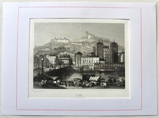 LYON gravure par ROUARGUE