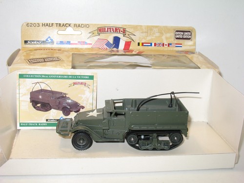 Solido rare half track radio - half,