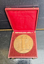 E.BLIN MEDAILLE BRONZE COMPAGNIE CONSTRUCTION MECALIQUE D.7CM.