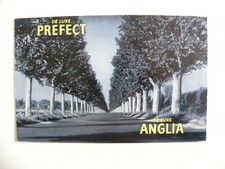 Petite brochure FORD ANGLIA de luxe de 12 / 1955 en français