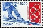 MONACO N° 1924 "JO D'HIVER A LILLEHAMMER, SKI ALPIN"xxTTB