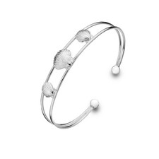 Bracelet manchette coquille