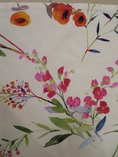 SETS de TABLE COTON imprimé AQUARELLES FLEURS des CHAMPS 35 cm X 45 cm