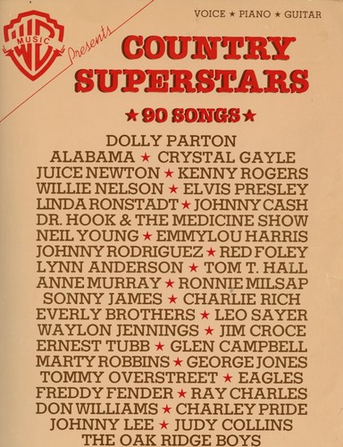 Songbook country superstars - songbook:,