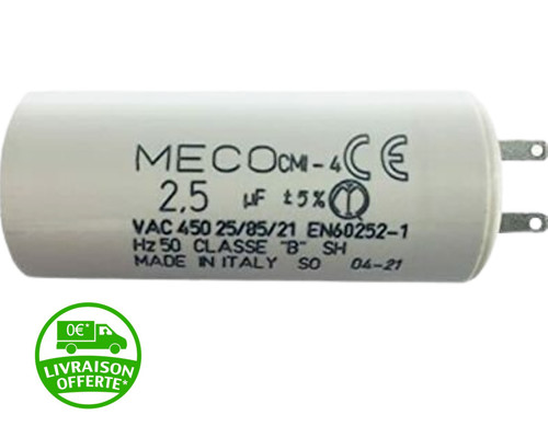 Condensateur uf - de, 2.5
