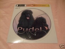 1 autocollant - motif chien