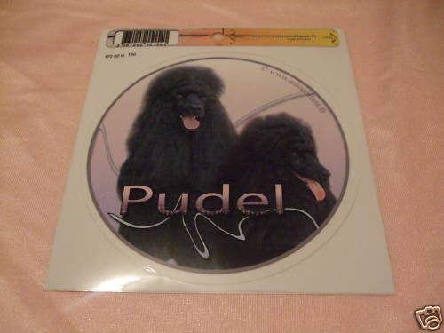 Autocollant motif chien - -,