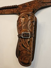 Remarquable Et Rare Holster Western " EDWARD H BOHLIN " USA