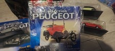 En Lot Ou a L'unité 10 Voitures Miniature Collection 1/43 Peugeot Hachette 