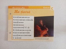 CARTE FICHE - CARLOS  Le