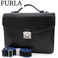 Sac d'affaires en cuir noir