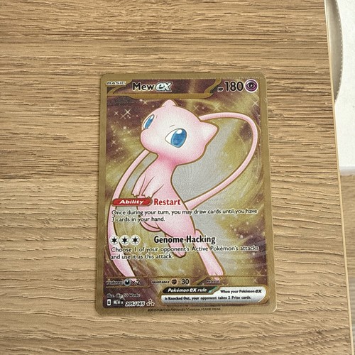 Pokémon mew métal gold - ex,