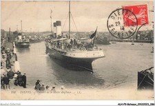 ALHP9-0529-BATEAUX - DIEPPE - DEPART DE LA MALLE ANGLAISE