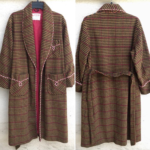 Vintage smoking jacket robe - vintage,