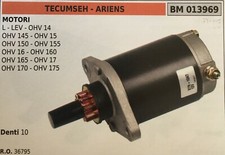 Démarreur BRUMAR Tecumseh - Ariens BM013969 Moteurs L-LEV-OHV14 et Autre