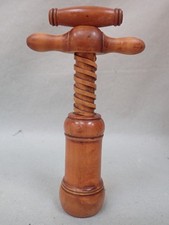 Ancien Tire-bouchon  en buis