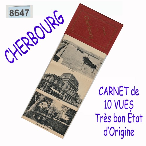 8647 cherbourg cpa carnet - cherbourg, cp