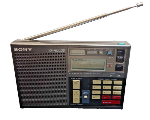 Radio sony icf 7600ds - sony,