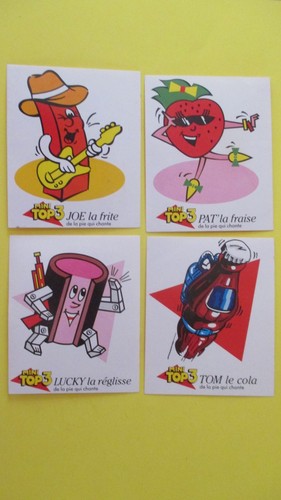 Stickers bonbons pie qui - pie,