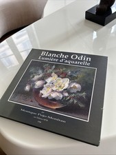 Blanche Odin Livre Lumière D’aquarelle 