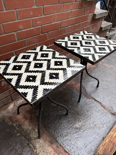 Mosaic tile table - mosaic,