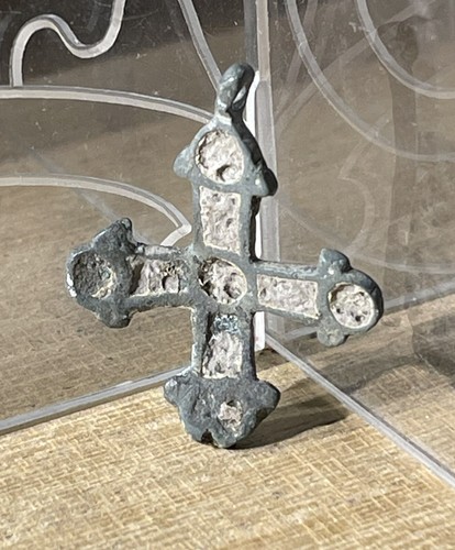 Ancienne croix viking - ancienne, bronze