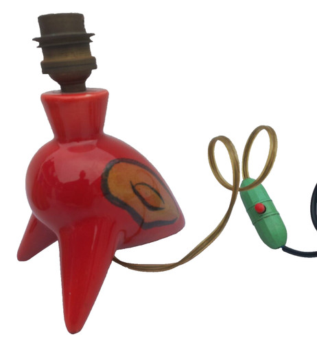 Lampe tripode céramique