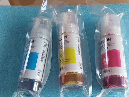 Lot bouteille encre epson - 3,