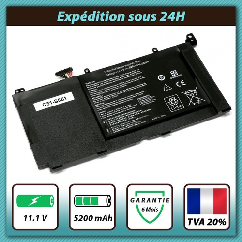 Batterie pour asus a551lb - batterie,