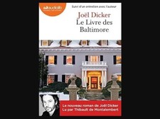 Le livre de Baltimore - JOËL DICKER - LIVRE AUDIO 2CD
