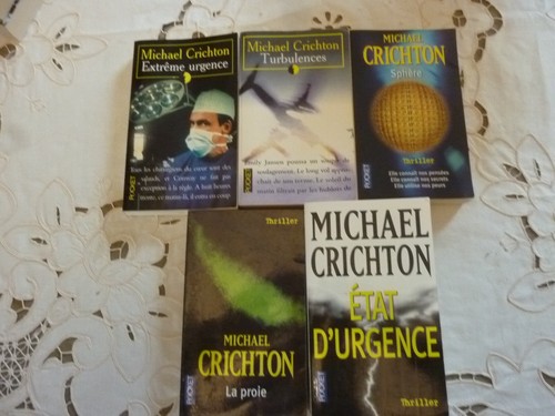 Mickael crichton 5 romans - ,,