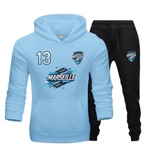 Jogging Survêtement Foot Marseille - Sweat et Pantalon - Homme et Femme