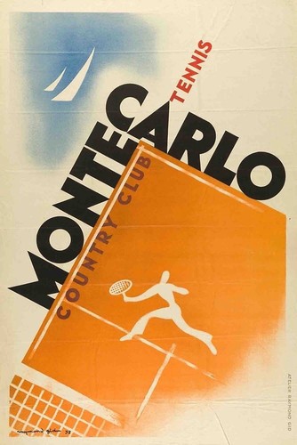 Affiche poster monte - monte, carlo