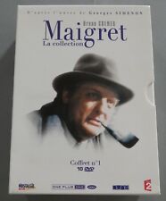 BEAU COFFRET 10 DVD LA COLLECTION MAIGRET BRUNO CREMER VOLUME 1 A 5