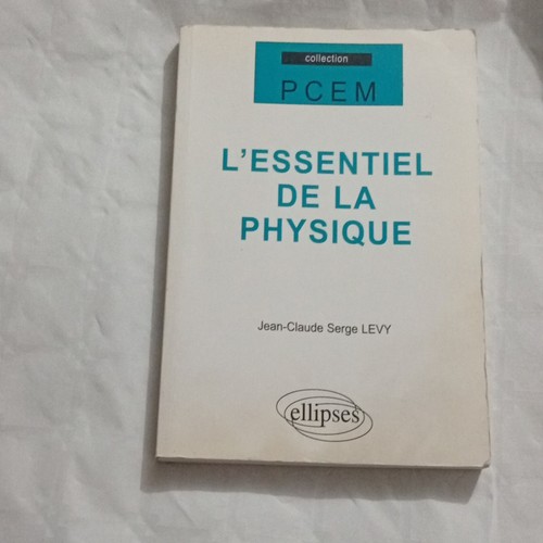 Ellipses pcem essentiel - ellipses, de