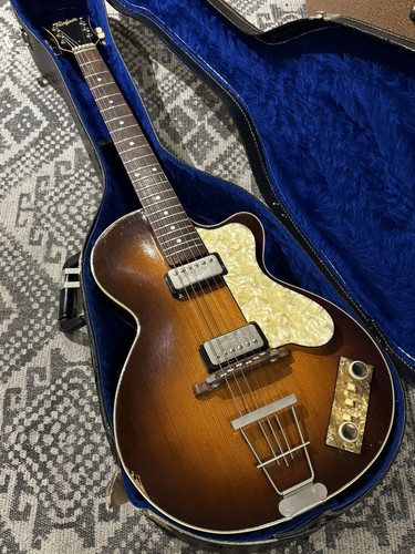 Hofner club sunburst - hofner, 50