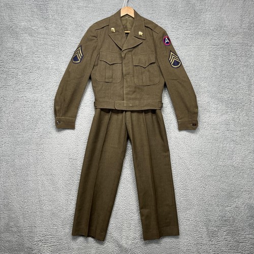 Vintage 1940s army wool - 1940s,