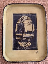 Ancien plateau carton bouilli