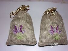 Gros sachet en toile de jute