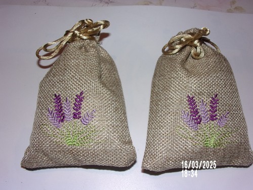 Gros sachet toile jute - sachet,