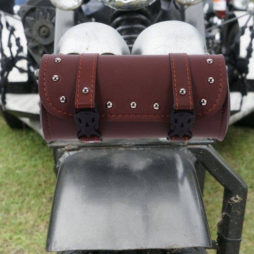 Sacoche moto cuir pu - ,