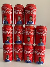 LOT 11 CANETTES COCA COLA EURO