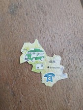 PUZZLE YOPLAIT DEPARTEMENTS Voiture Téléphone Courrier 38 Isère 