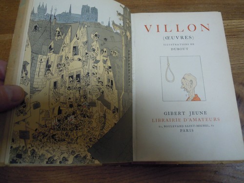 Livre villon oeuvres - livre,